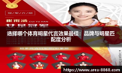 选择哪个体育明星代言效果最佳:品牌与明星匹配度分析