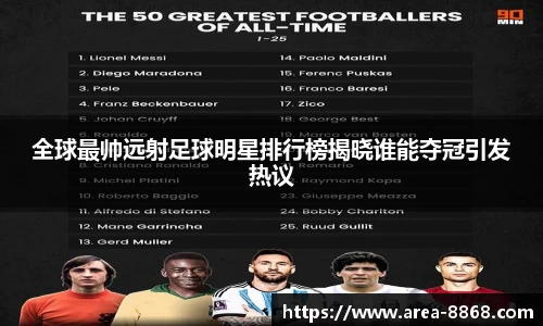 全球最帅远射足球明星排行榜揭晓谁能夺冠引发热议